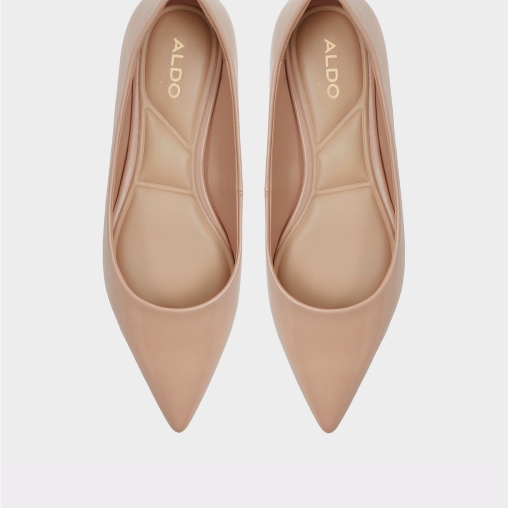 ALDO Women's Nude Pointed Flats